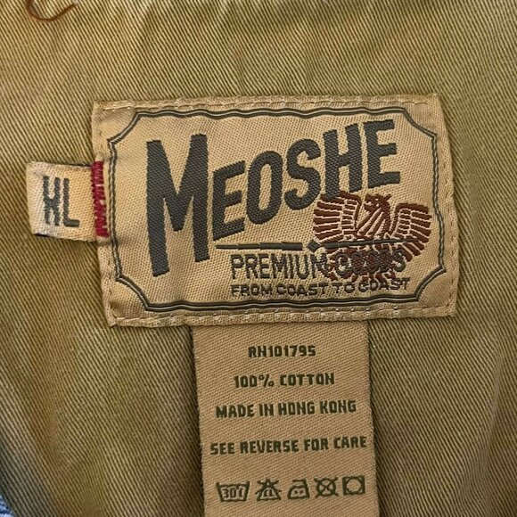 Vintage Meoshe Premium From Coast to Coast Denim Jacket Men's XL - Picture 6 of 6